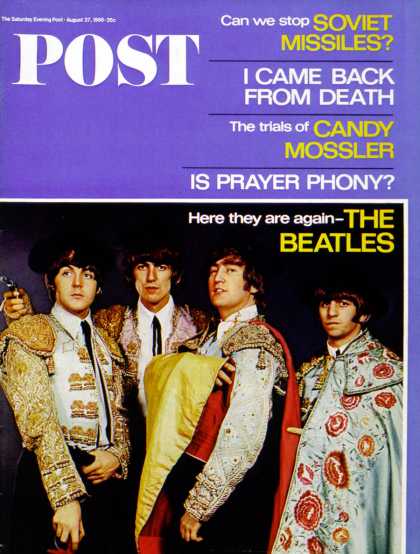 Saturday Evening Post - 1966-08-27: Spanish Beatles (Bill Francis)