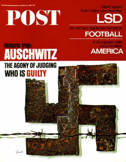 Saturday Evening Post - 1966-10-22: Auschwitz (George Giusti)