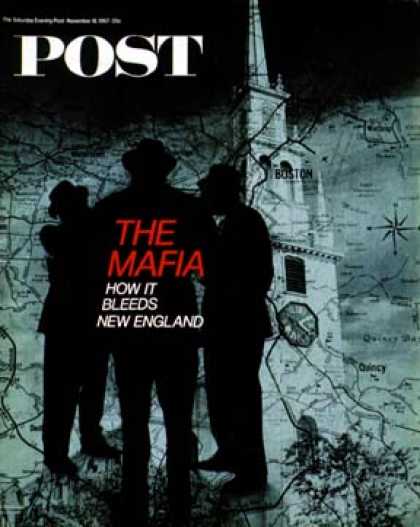 Saturday Evening Post - 1967-11-18: Mafia in Boston (David Attie)