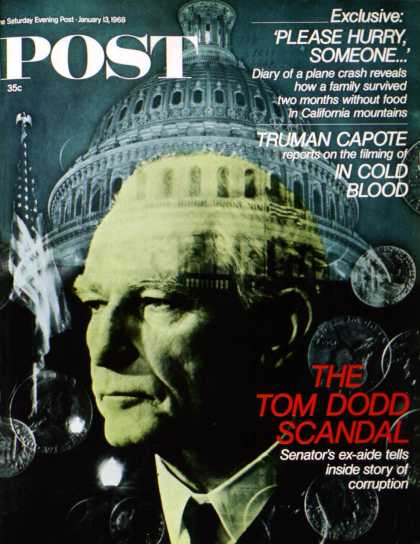Saturday Evening Post - 1968-01-13: Tom Dodd Scandal (Ollie & Attie Atkins)