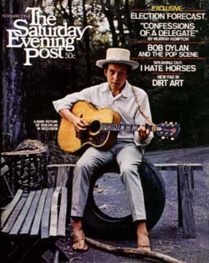 Saturday Evening Post - 1968-11-02: Bob Dylan (Elliott Landy)