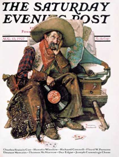 Saturday Evening Post - 1927-08-13 (Norman Rockwell)