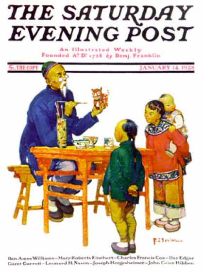 Saturday Evening Post - 1928-01-14