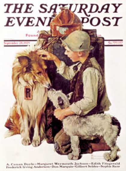 Saturday Evening Post - 1929-09-28 (Norman Rockwell)