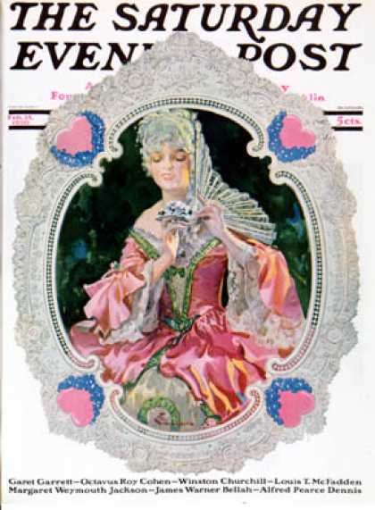Saturday Evening Post - 1930-02-15: Lace Valentine (E. M. Jackson)