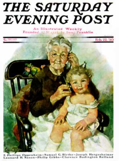 Saturday Evening Post - 1930-02-22: Radio Days (Ellen Pyle)
