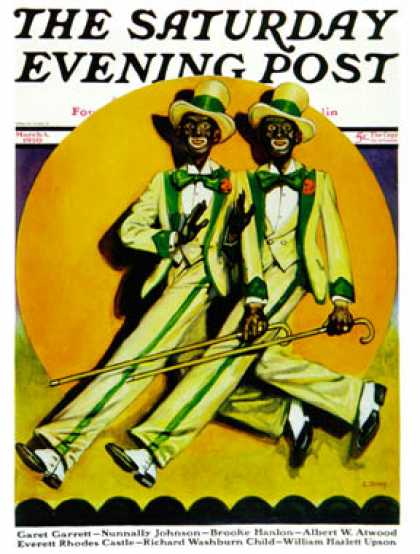 Saturday Evening Post - 1930-03-01: Minstrels (Lawrence Toney)