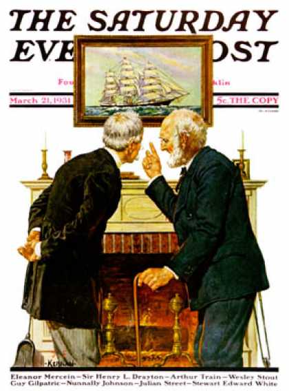 Saturday Evening Post - 1931-03-21: Old Salts (J.F. Kernan)