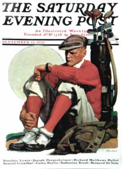Saturday Evening Post - 1931-09-12: Golfer Kept Waiting (John E. Sheridan)