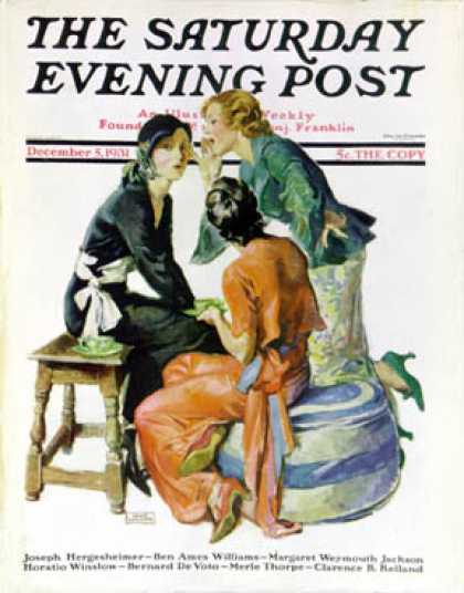 Saturday Evening Post - 1931-12-05: Gossiping (John LaGatta)
