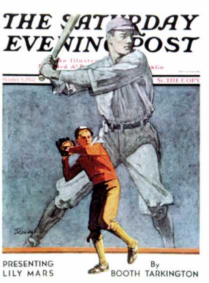 Saturday Evening Post - 1932-10-08: Shadow Batter (John E. Sheridan)