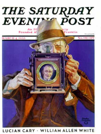 Saturday Evening Post - 1933-03-04: Box Camera (Charles Hargens)