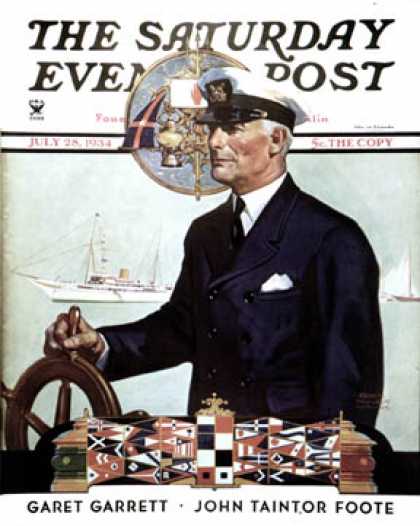 Saturday Evening Post - 1934-07-28: Ship's Captain (Edgar Franklin Wittmack)