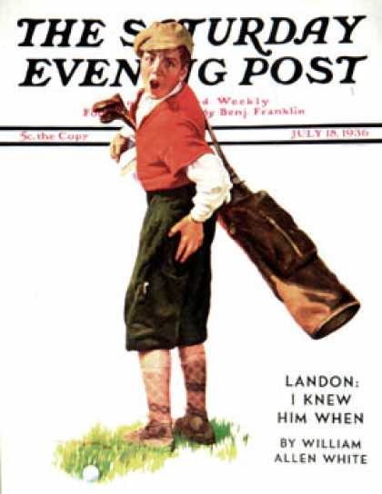 Saturday Evening Post - 1936-07-18: Wounded Caddy (Charles A. MacLellan)