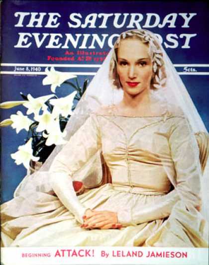 Saturday Evening Post - 1940-06-08: June Bride (Wynn Richards)