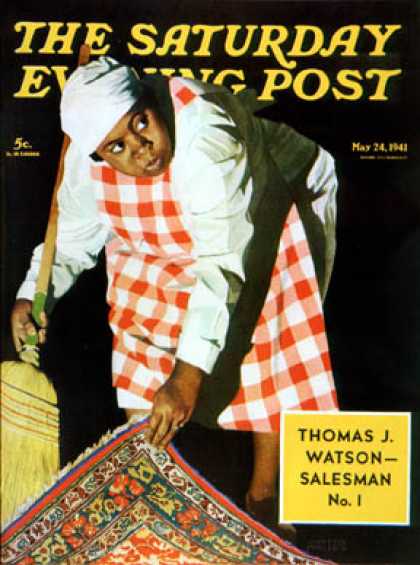 Saturday Evening Post - 1941-05-24: Sweep it Under the Rug (John Hyde Phillips)