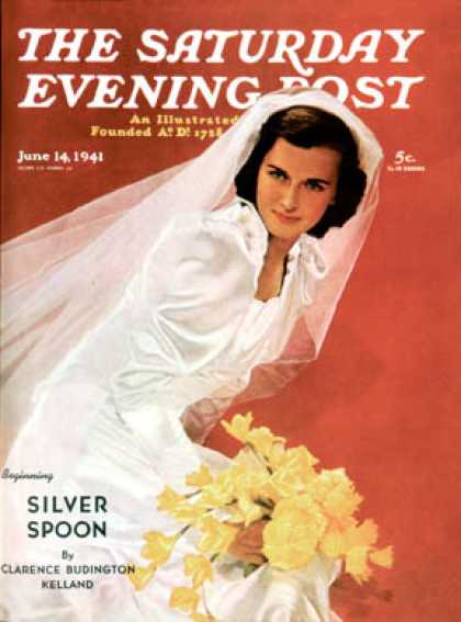 Saturday Evening Post - 1941-06-14: June Bride, 1941 (T. Patston)