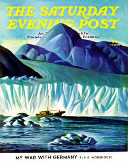 Saturday Evening Post - 1941-07-19: Navigating Through Icebergs (Dale Nichols)