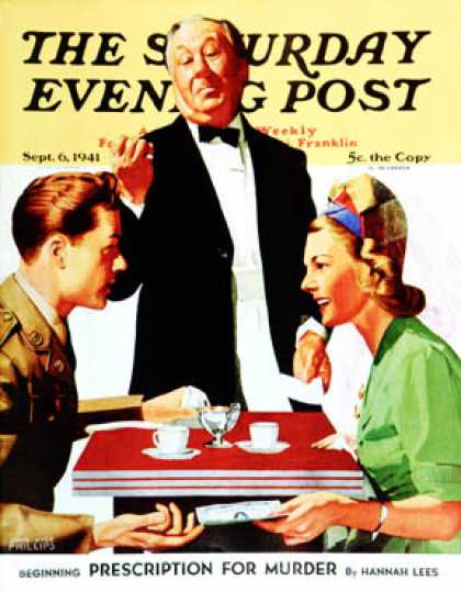 Saturday Evening Post - 1941-09-06: Dutch Treat (John Hyde Phillips)