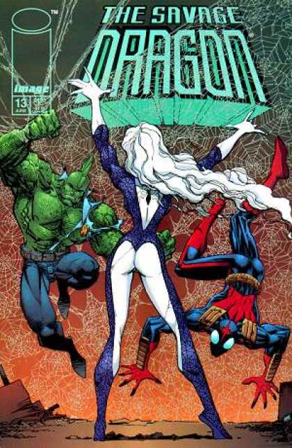 Savage Dragon 13 - Web - Jim Lee