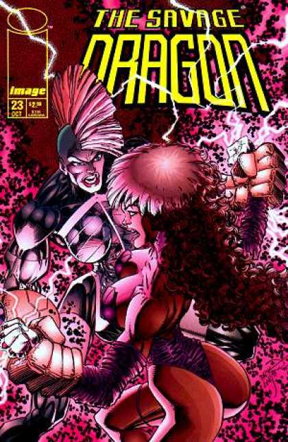 Savage Dragon 23 - Image - Lighting - Woman - Hand - Girl - Erik Larsen