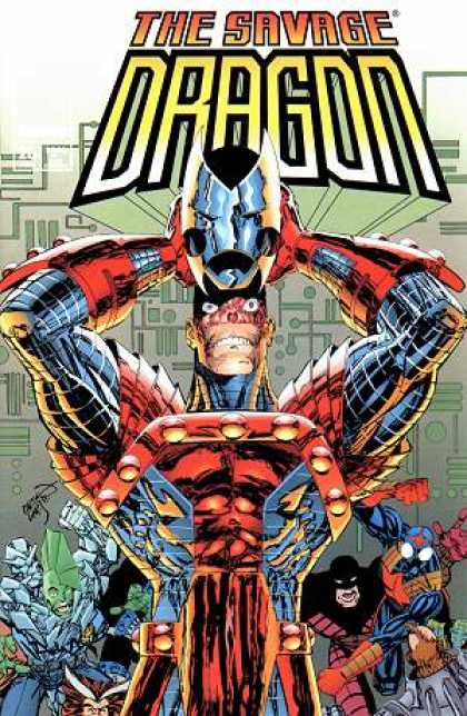 Savage Dragon 26 - Armor - Helmet - Technology - Mask - Metal - Erik Larsen