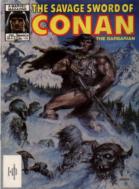 Savage Sword of Conan 110