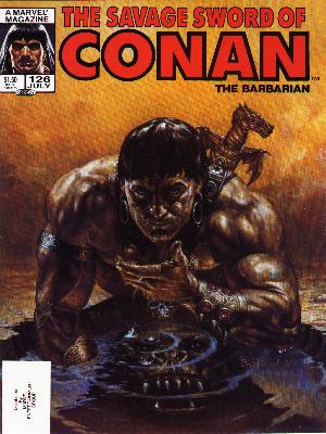 Savage Sword of Conan 126