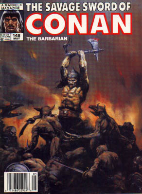 Savage Sword of Conan 148