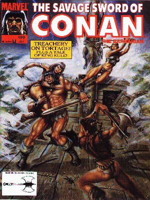 Savage Sword of Conan 199