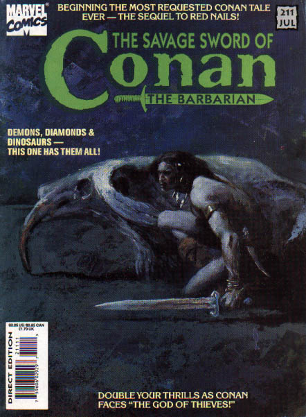 Savage Sword of Conan 211