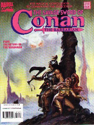 Savage Sword of Conan 218