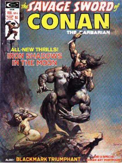 Savage Sword of Conan 4 - Boris Vallejo