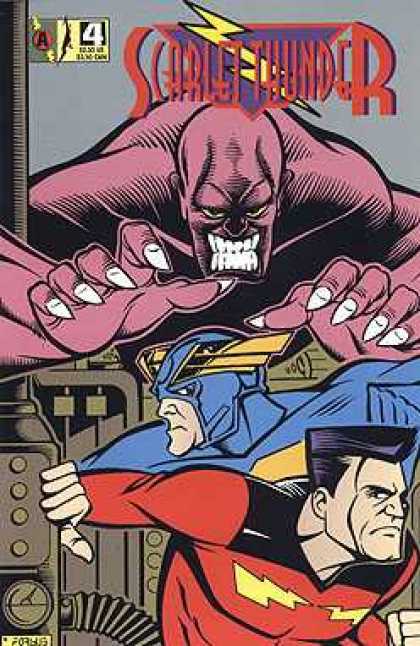 Scarlet Thunder 4 - Monster - Art Deco - Mutant - Superhero - Villain