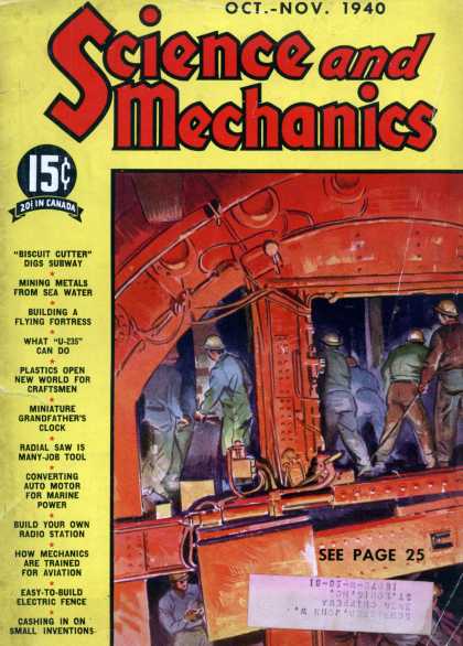 Science and Mechanics - 10-1940