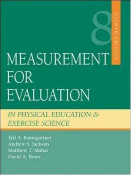 Science Books - Measurement for Evaluation in Physical Education and Exercise Science
