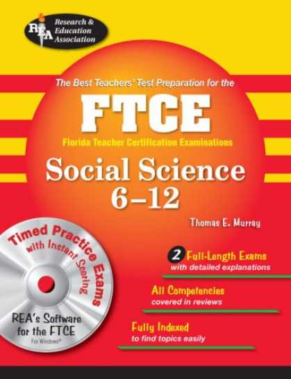 Science Books - Florida FTCE Social Science 6-12 (REA) w/TestWare (Test Preps)