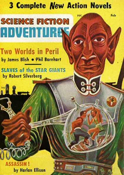 Science Fiction Adventures - 2/1957