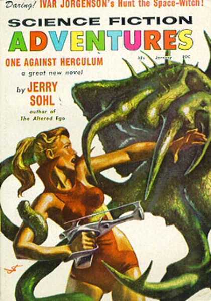 Science Fiction Adventures - 1/1958