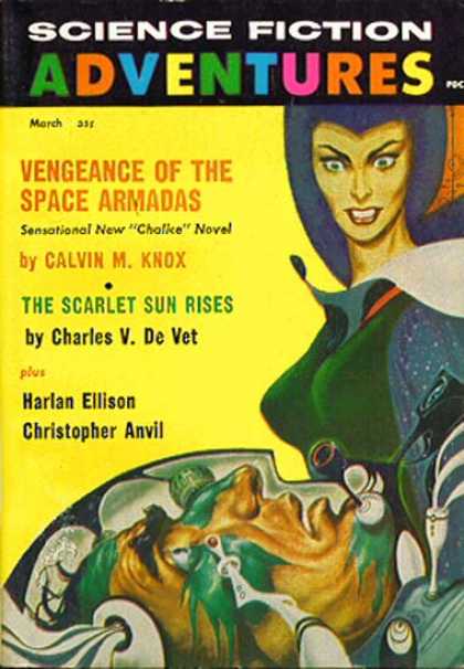 Science Fiction Adventures - 3/1958