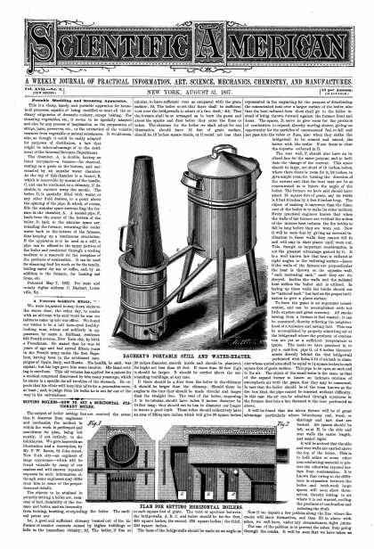 Scientific American - Aug 31, 1867 (vol. 17, #9)