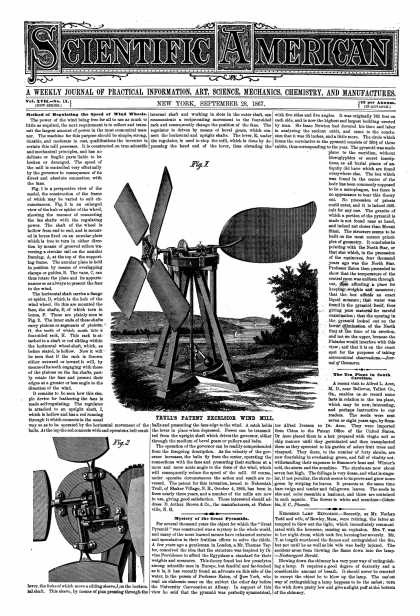 Scientific American - Sept 28, 1867 (vol. 17, #13)