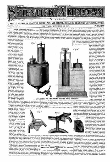 Scientific American - Nov 23, 1867 (vol. 17, #21)