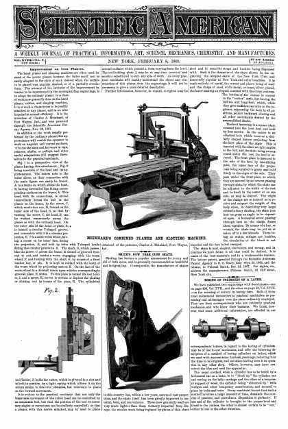 Scientific American - Feb 8, 1868 (vol. 18, #6)