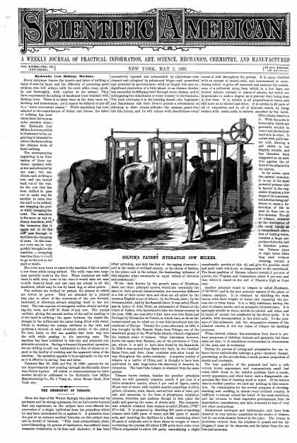Scientific American - May 2, 1868 (vol. 18, #18)