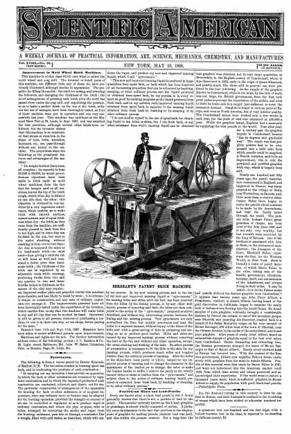 Scientific American - May 23, 1868 (vol. 18, #21)