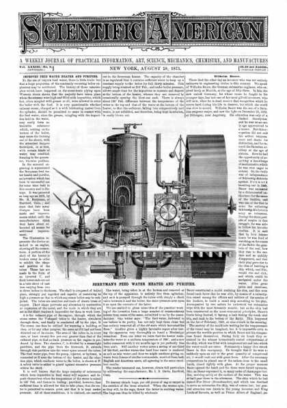 Scientific American - 1875-08-28