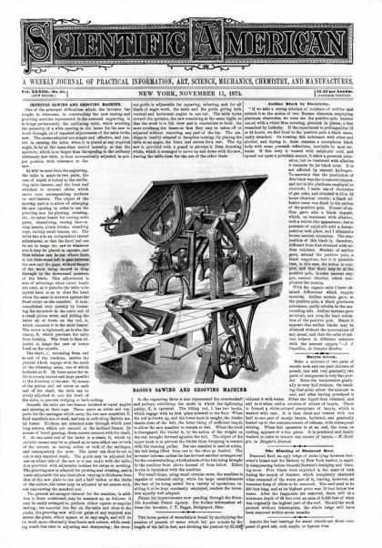 Scientific American - 1875-11-13