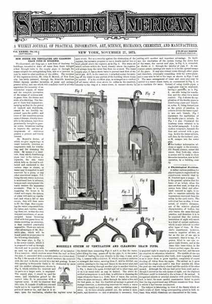 Scientific American - 1875-11-27