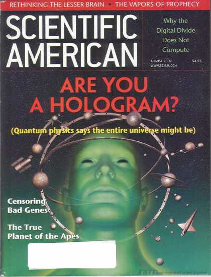 Scientific American - August 2003